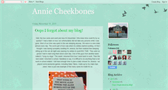 Desktop Screenshot of anniebcheek.blogspot.com