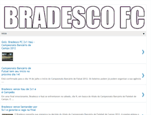 Tablet Screenshot of bradescofc.blogspot.com