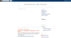 Desktop Screenshot of insurance-car-values.blogspot.com