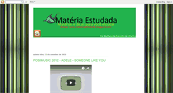 Desktop Screenshot of materiaestudada.blogspot.com