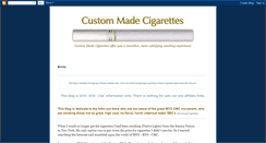 Desktop Screenshot of custommadecigarettes.blogspot.com