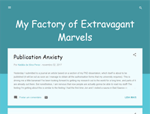 Tablet Screenshot of extravagantmarvelfactory.blogspot.com