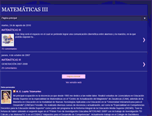 Tablet Screenshot of lupitatalamantesmatematicas3.blogspot.com