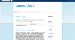 Desktop Screenshot of jameslloydjames.blogspot.com