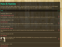 Tablet Screenshot of hunsandhunnies.blogspot.com