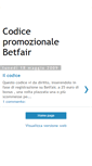 Mobile Screenshot of codice-promozionale-betfair.blogspot.com