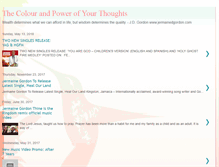 Tablet Screenshot of colorandpoweryourthoughts.blogspot.com