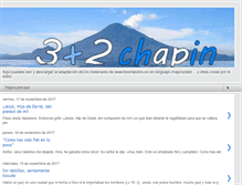 Tablet Screenshot of 3mas2chapin.blogspot.com