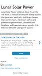 Mobile Screenshot of lunarsolarpowersystem.blogspot.com