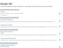 Tablet Screenshot of estudio103.blogspot.com