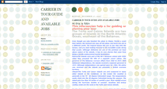 Desktop Screenshot of carrierintourguideandavailablej.blogspot.com