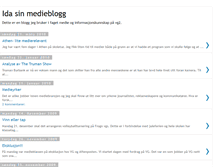 Tablet Screenshot of idasinmedieblogg.blogspot.com