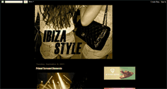 Desktop Screenshot of ibiza-style.blogspot.com