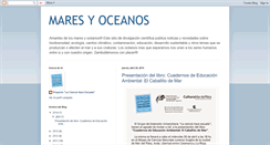 Desktop Screenshot of maresyoceanos.blogspot.com