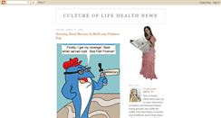 Desktop Screenshot of culturelifehealth.blogspot.com