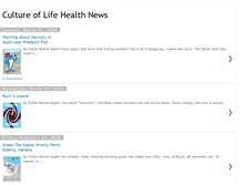 Tablet Screenshot of culturelifehealth.blogspot.com