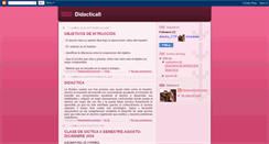 Desktop Screenshot of didacticaii3ersemestre.blogspot.com