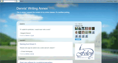 Desktop Screenshot of dennisfoley.blogspot.com
