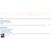 Tablet Screenshot of nitasmoviediary.blogspot.com