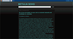 Desktop Screenshot of betuliasoho.blogspot.com