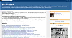 Desktop Screenshot of maksud-eestis.blogspot.com