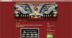 Desktop Screenshot of powerrangersparasempre.blogspot.com