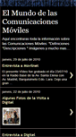 Mobile Screenshot of elmundodelascomunicacionesmoviles.blogspot.com