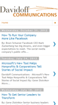 Mobile Screenshot of davidoffcommunications.blogspot.com
