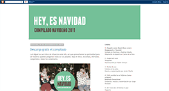 Desktop Screenshot of heyesnavidad.blogspot.com