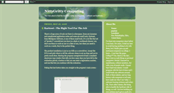 Desktop Screenshot of nittygrittycomp.blogspot.com