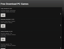 Tablet Screenshot of downloadpcgames.blogspot.com