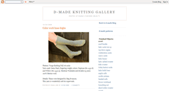 Desktop Screenshot of d-madeknittinggallery.blogspot.com