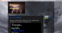 Desktop Screenshot of energia-iturriak.blogspot.com