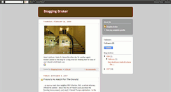 Desktop Screenshot of bloggingbroker.blogspot.com