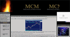 Desktop Screenshot of microcapmayhem.blogspot.com