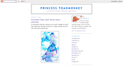 Desktop Screenshot of princesstoadmonkey.blogspot.com