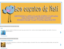 Tablet Screenshot of loscuentosdenati.blogspot.com
