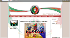 Desktop Screenshot of centro-desportivo.blogspot.com