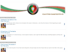 Tablet Screenshot of centro-desportivo.blogspot.com