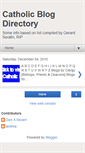 Mobile Screenshot of catholicblogs.blogspot.com
