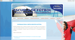 Desktop Screenshot of escuelafutbolcdiz.blogspot.com