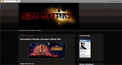 Desktop Screenshot of darkmatt.blogspot.com