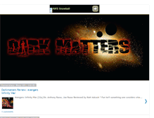 Tablet Screenshot of darkmatt.blogspot.com