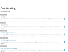 Tablet Screenshot of cars-modeling.blogspot.com