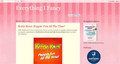 Desktop Screenshot of everythingifancy.blogspot.com