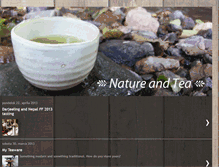 Tablet Screenshot of natureandtea.blogspot.com