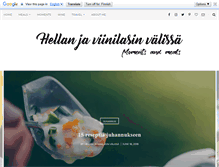 Tablet Screenshot of hellanjaviinilasinvalissa.blogspot.com