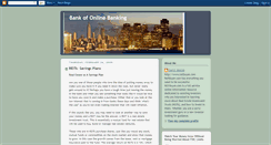 Desktop Screenshot of bankofonlinebanking.blogspot.com