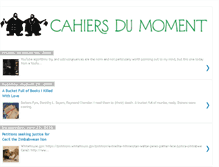 Tablet Screenshot of cahiers-elizabeth.blogspot.com