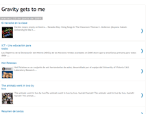 Tablet Screenshot of gravitygetstome.blogspot.com